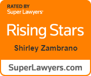 Rated By Super Lawyers | Rising Stars | Shirley Zambrano